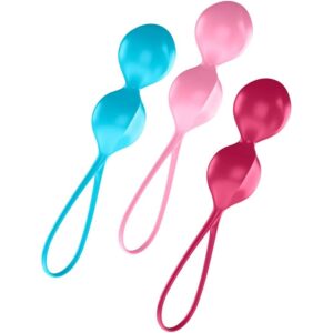 Satisfyer Set di 3 palline pesate con doppio orgasmo da allename