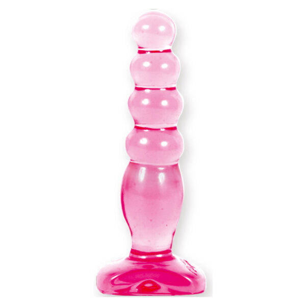 Crystal Jellies Anal Delight Butt Plug Rosa