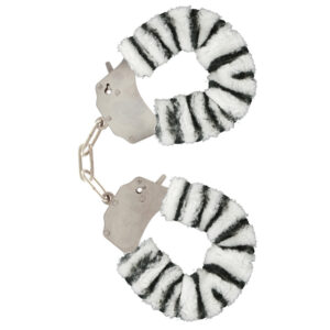 Polsini da polso divertenti pelosi ToyJoy Zebra