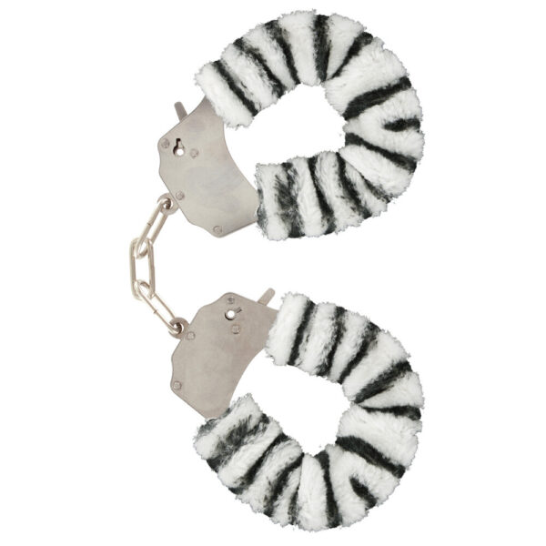 Polsini da polso divertenti pelosi ToyJoy Zebra