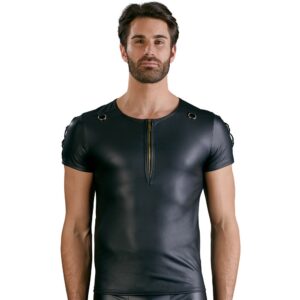 NEK Camicia a taglio dritto nero opaco