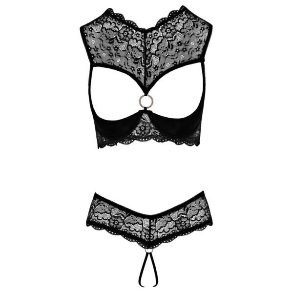 Cottelli Shelf Bra and String - Image 3