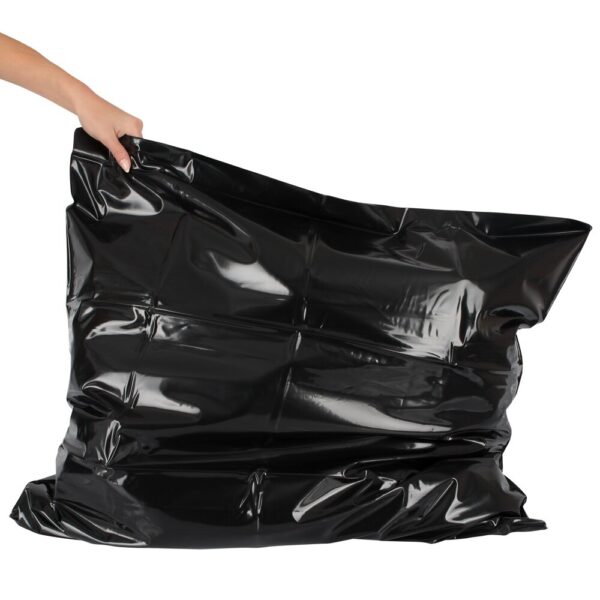 PVC Oreiller Taie Noir