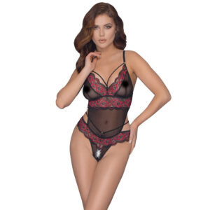 Cottelli Body Crotchless Con Pizzo
