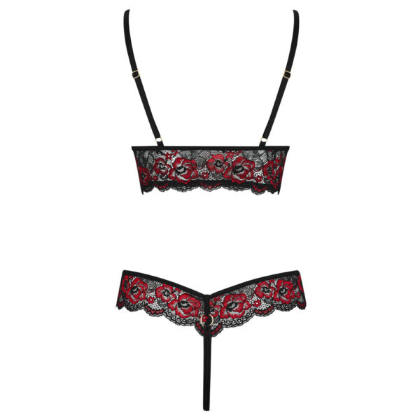 Cottelli Crotchless Body With Lace - Image 2