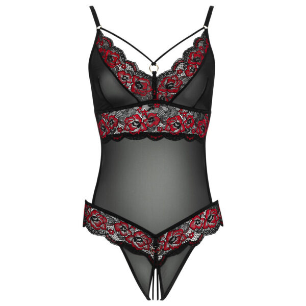 Cottelli Crotchless Body With Lace - Image 3