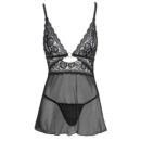 Cottelli Backless Babydoll With Thong