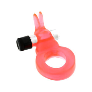 Anello del pene vibrante Jelly Rabbit