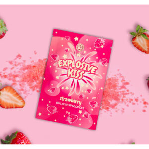 Caramelle scoppiettanti SESSO orale alla fragola Explosive Kiss