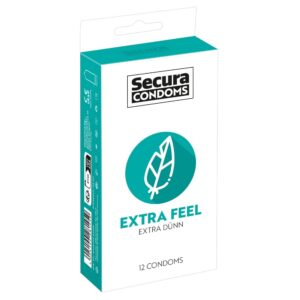 Preservativi Secura Confezione da 12 sensazioni extra