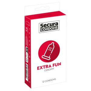 Preservativi Secura Confezione da 12 extra divertente