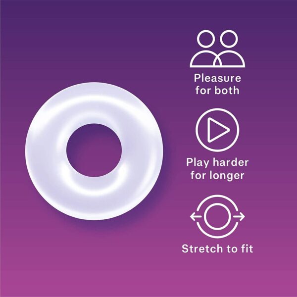 Durex Pleasure Cock Ring - Image 3