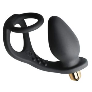 Rocks Off 7 Velocità RO-Zen fallico e anale Plug nero