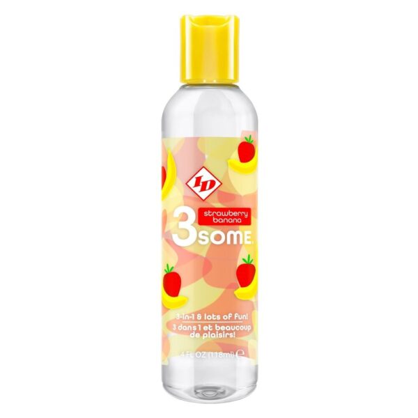 ID 3some Strawberry Banana 3 In 1 Lubrificante 118ml