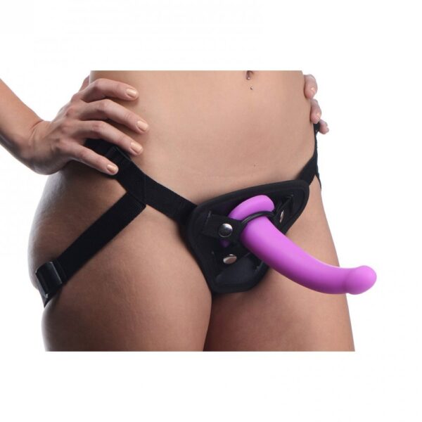 XR Navigator U Strap On G-Spot Dildo and Harness - Image 3