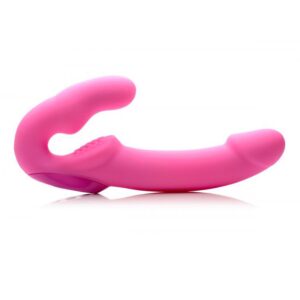 Strap U Urge Strap on vibrante ricaricabile senza spalline