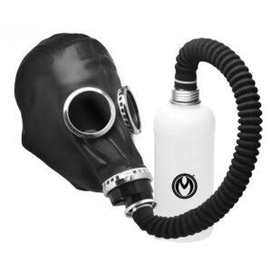 Maschera antigas Master Series Dark Inhaler con flacone
