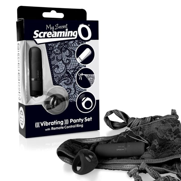 Screaming O My Secret Charged Black Remote Control Panty Vibe - Image 4