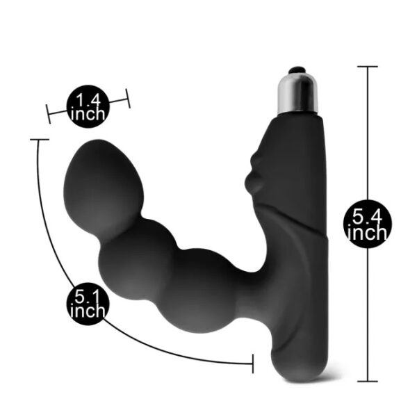Prostate Massager With Vibrating Bullet - Image 4