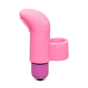 Mini vibratore da dito rosa