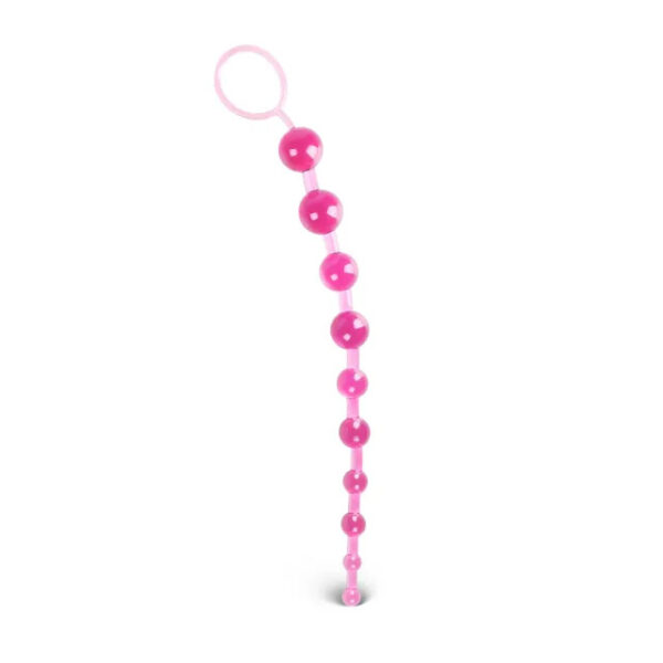 Catena Rosa Di 10 Palline Anali