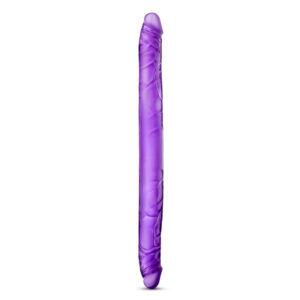 B Yours 16 pollici viola doppio dildo