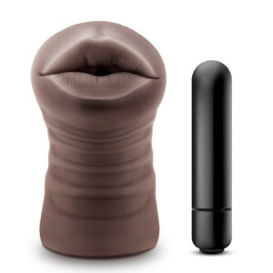 Masturbatore vibrante Hot Chocolate Heather Mouth
