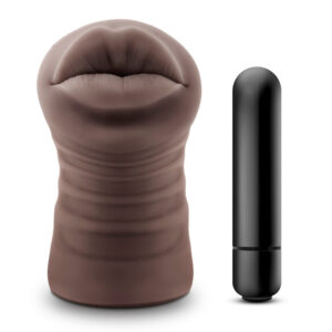 Masturbatore vibrante Hot Chocolate Renee Mouth