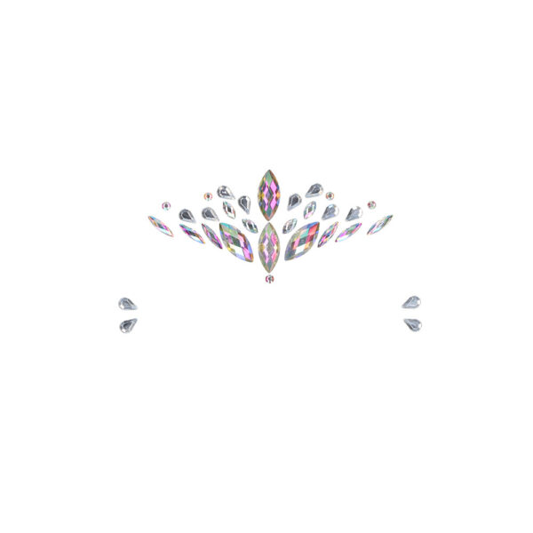 Le Desir Dazzling Crowned Face Bling Sticker - Image 2