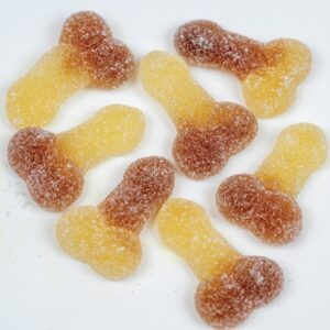 Gustose Jelly Willies ricoperte di zucchero