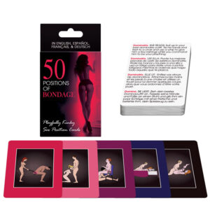 50 posizioni di Bondage Sex Position Cards