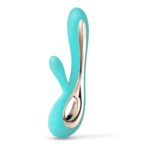 Vibratore doppio coniglio Lelo Soraya 2 Aqua