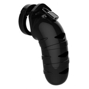 Gabbia uomo 05 gabbia di castità nera da 5,5 pollici maschio