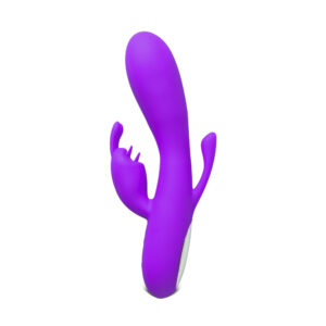 Double Bunny 12 velocità Silicone Vibe Viola