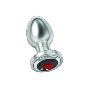 Butt Plug Vibrante Ass Sation Argento