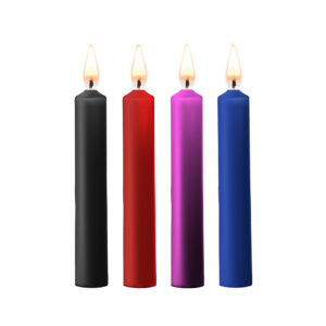 Candele di cera stuzzicanti confezione da 4 piccole