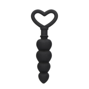 Ahi silicone anale perline d'amore nere