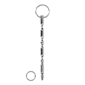 Ouch dilatatore in acciaio dal suono uretrale con anello