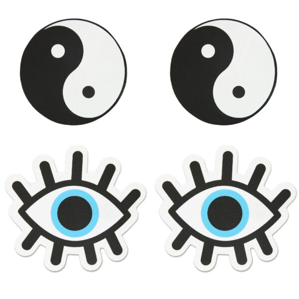 Pasticci Peekaboo Yin e Yang