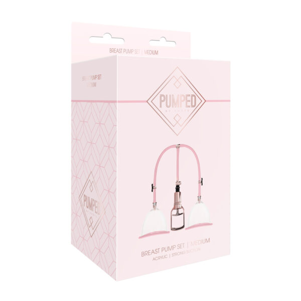 Pumped Breast Pump Medium Rose Gold - Image 4