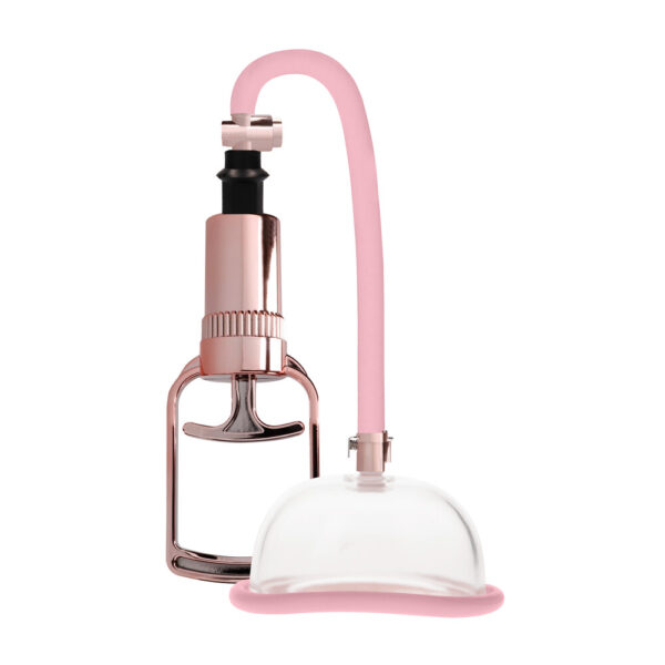 Décolleté pompato in oro rosa