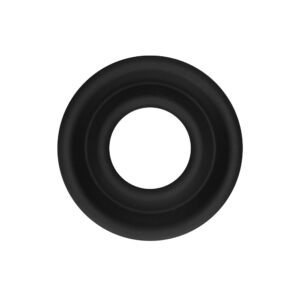 Manicotto pompa in silicone nero pompato