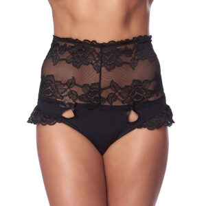 Panty a vita alta nera