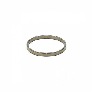 Anello in acciaio inossidabile solido 0,5 cm largo 30 mm