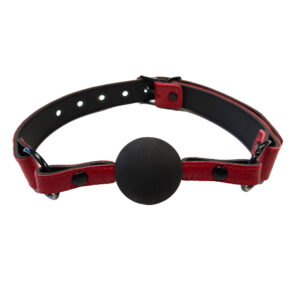 Rouge Vaatteet Nahka Croc Print Ball Gag