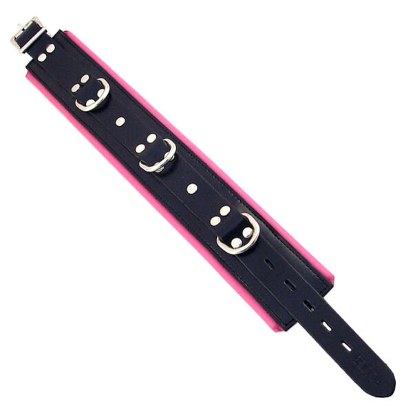 Rouge Vaatteet Musta Ja Pinkki ja topatut kupit Collar