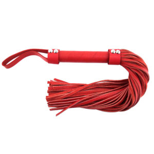 Flogger in pelle Rouge indumenti Red