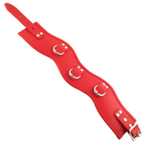 Rouge Vaatteet Red topatut kupit ja asento Collar