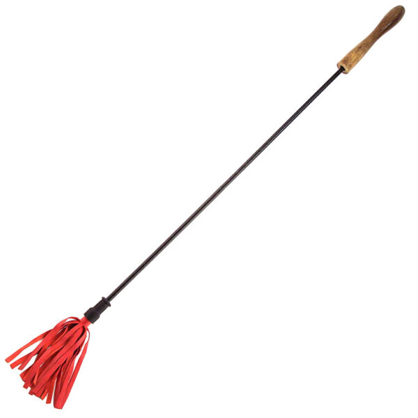 Rouge Vaatteet Riding Crop puukahvalla Red