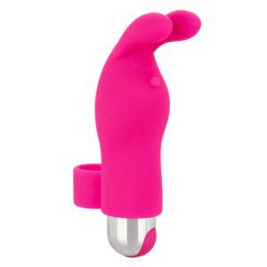 Vibratore da dito a forma di coniglio ricaricabile rosa Intimate